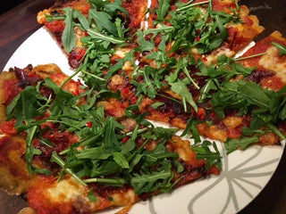 Gluteeniton pizza ja helppo gluteeniton pizzapohja